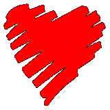 Gif animé coeur grafitti